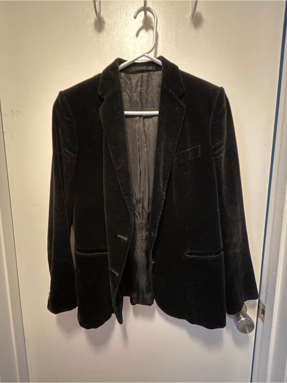 vtg velvet blazer